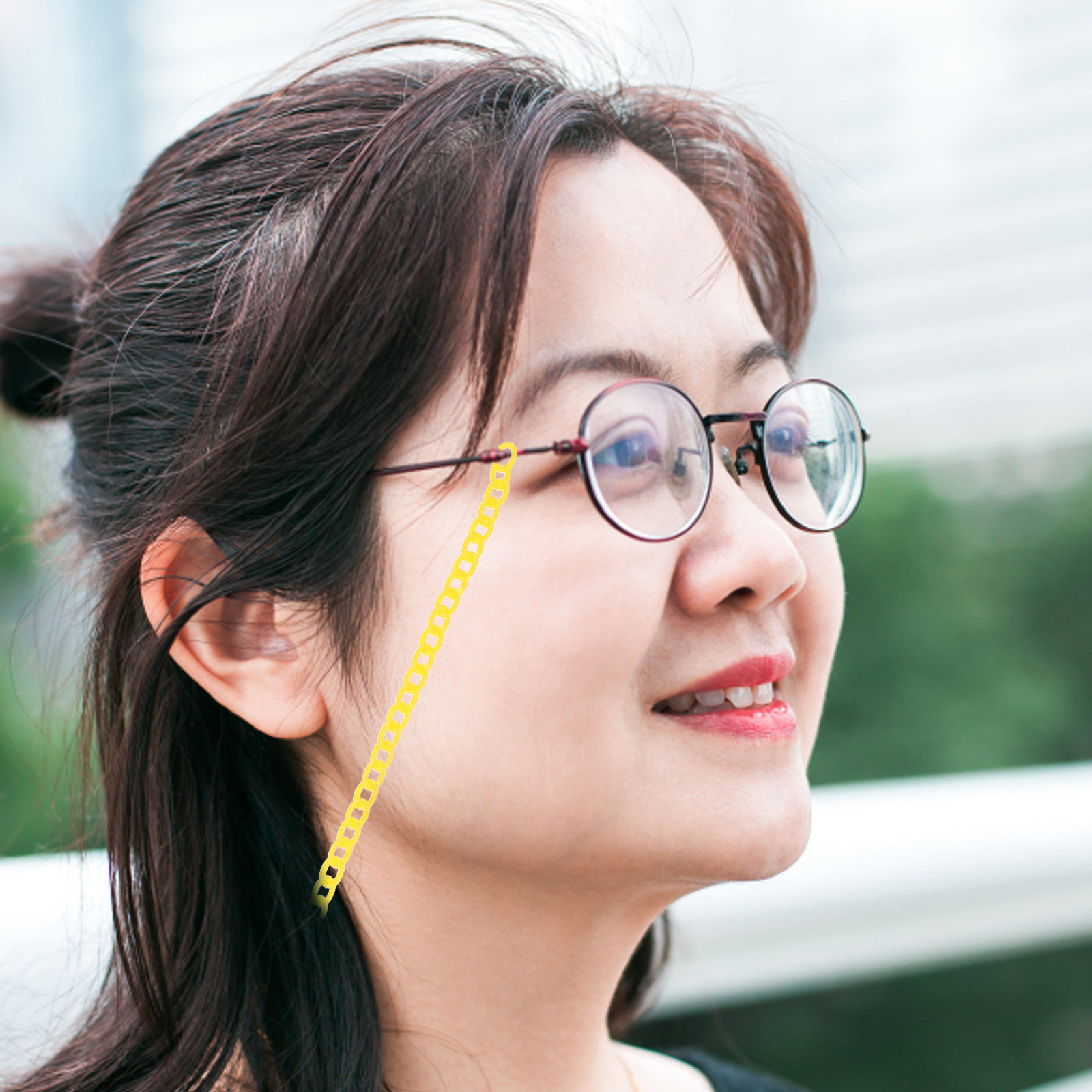 Mask Chain Holder - 10 Buah Rantai Jam Tangan Plastik